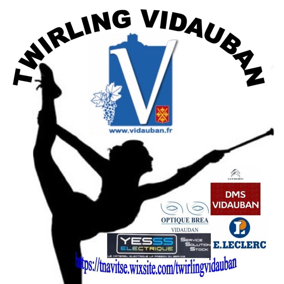 Logo du club TWIRLING VIDAUBAN